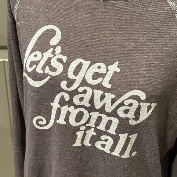 WILDFOX Sweater Let's Get Away sz S - Picture 4 of 10